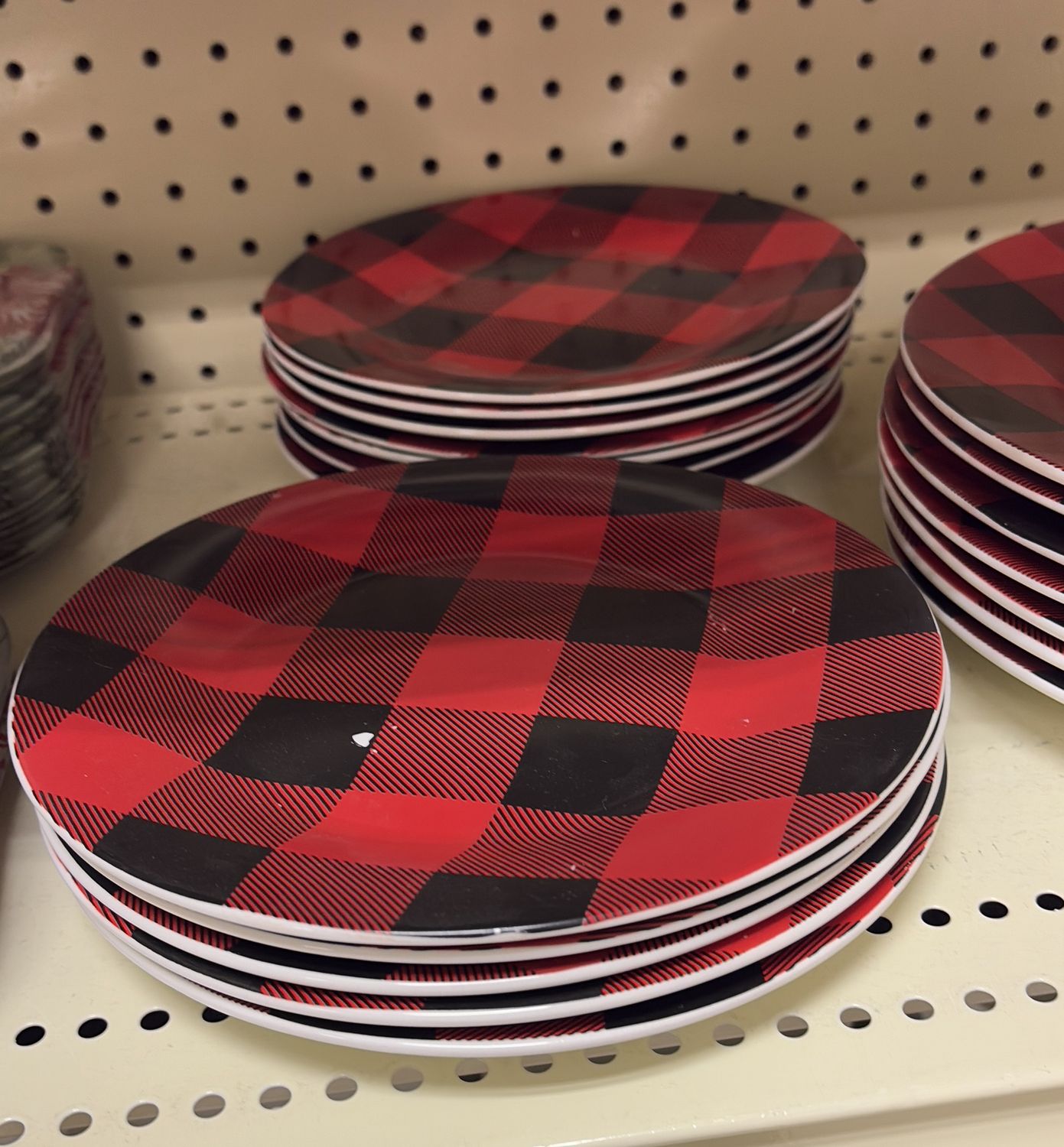 Small christmas plates