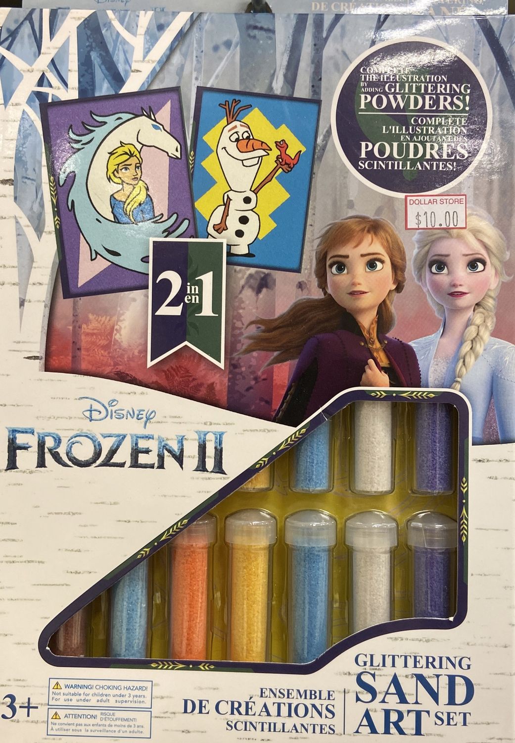 Frozen Glittering Sand Art Set