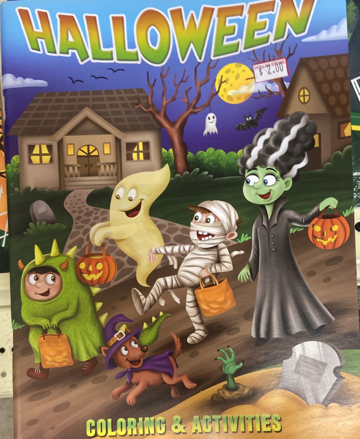 Halloween Coloring &amp; Activity Book