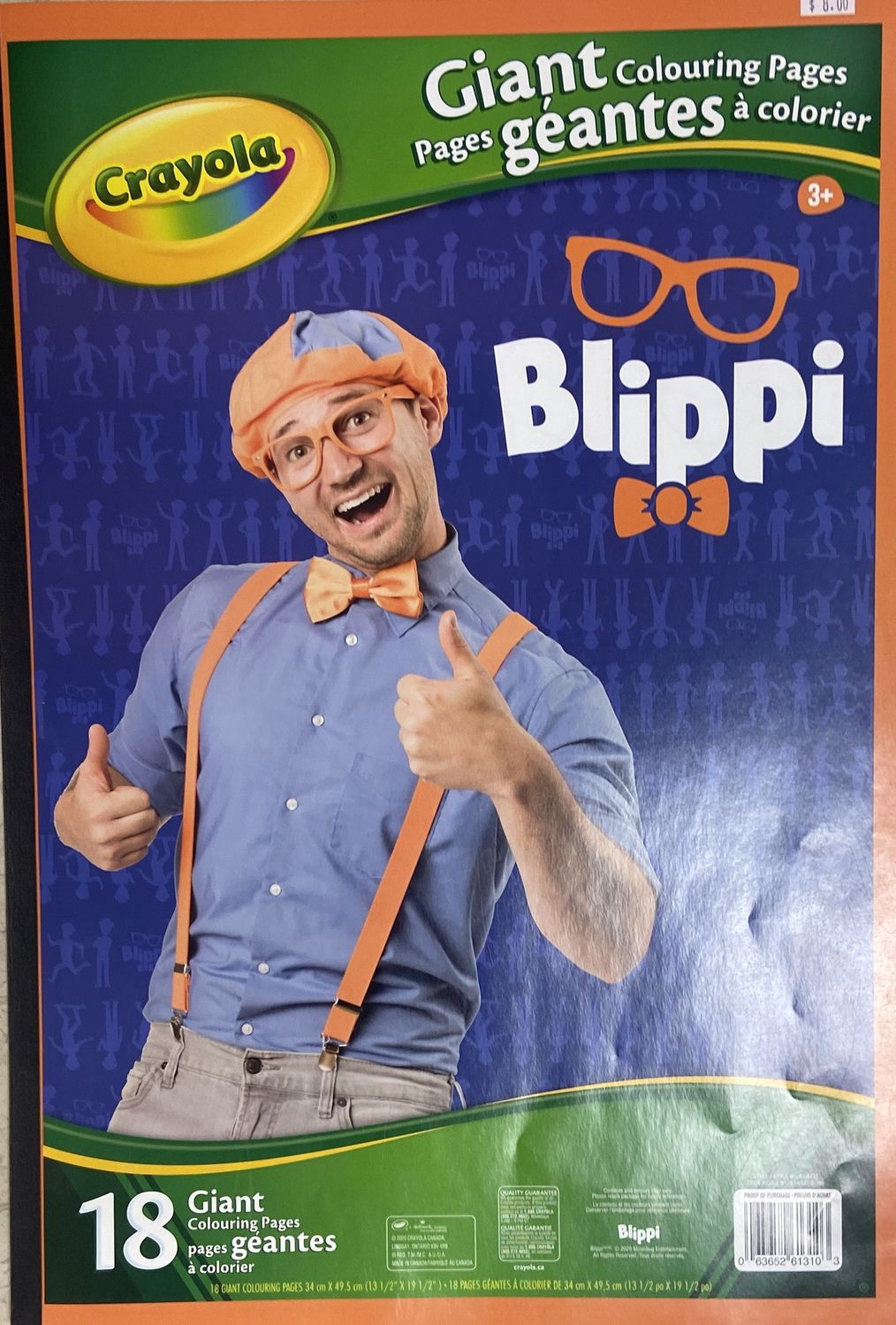 Blippi Giant Coloring Book