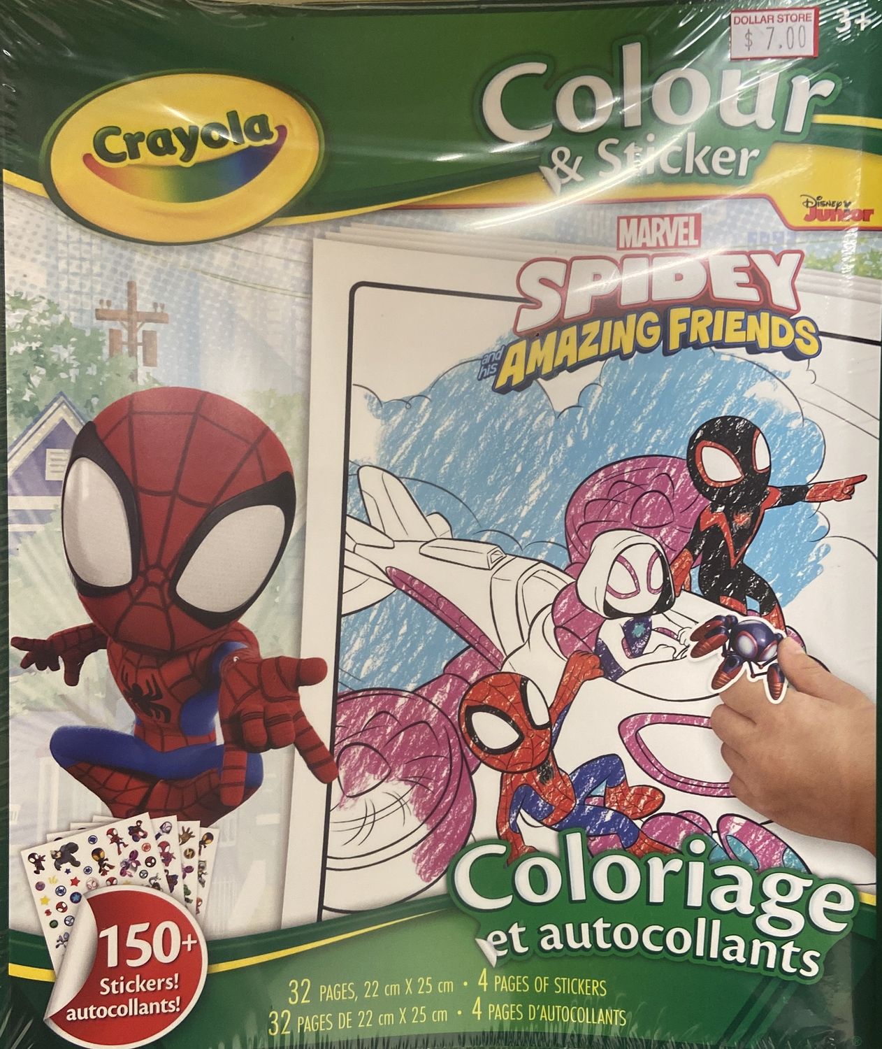 Spider-Man Color &amp; Sticker Book