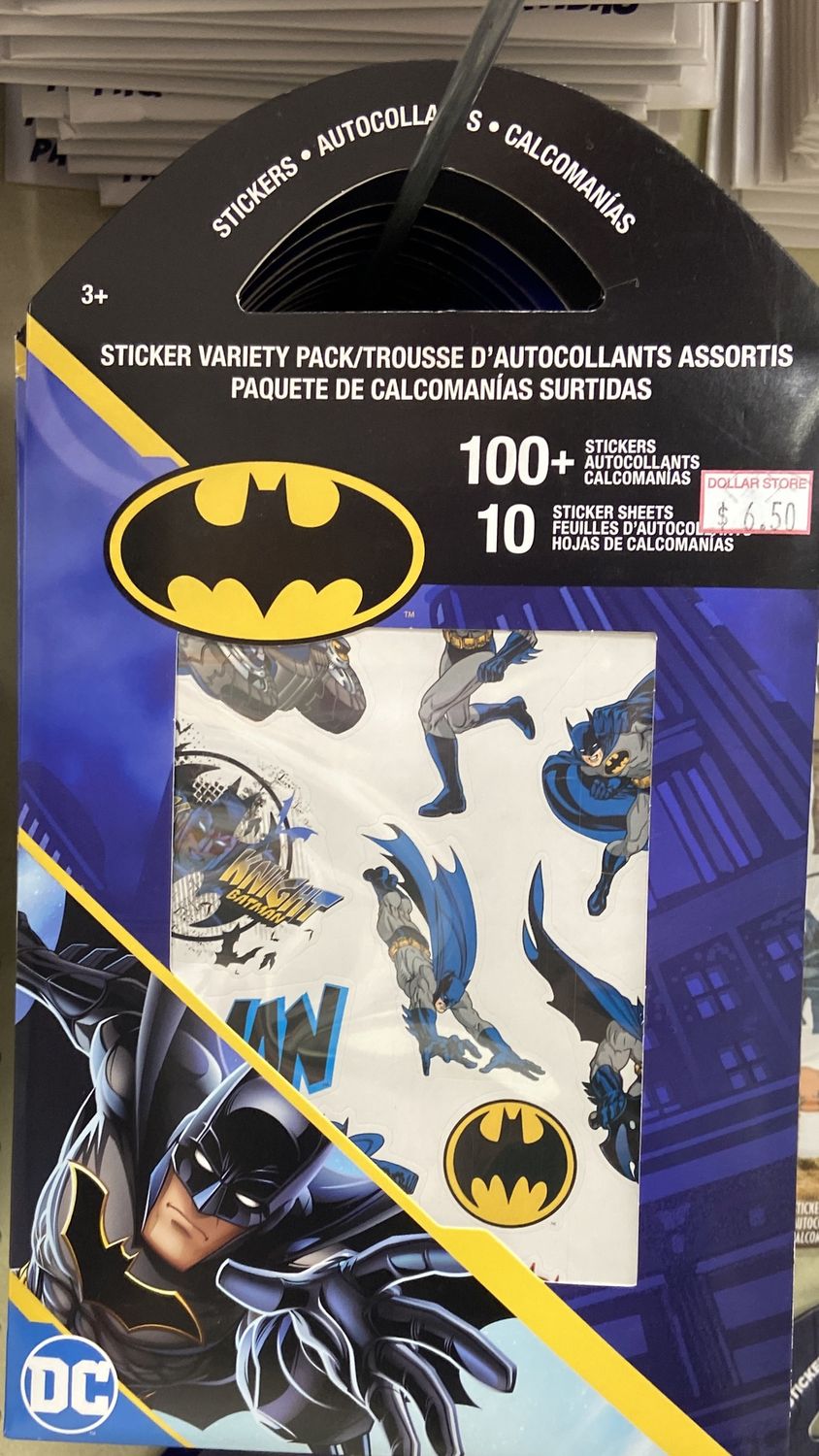 Batman Sticker Variety Pack
