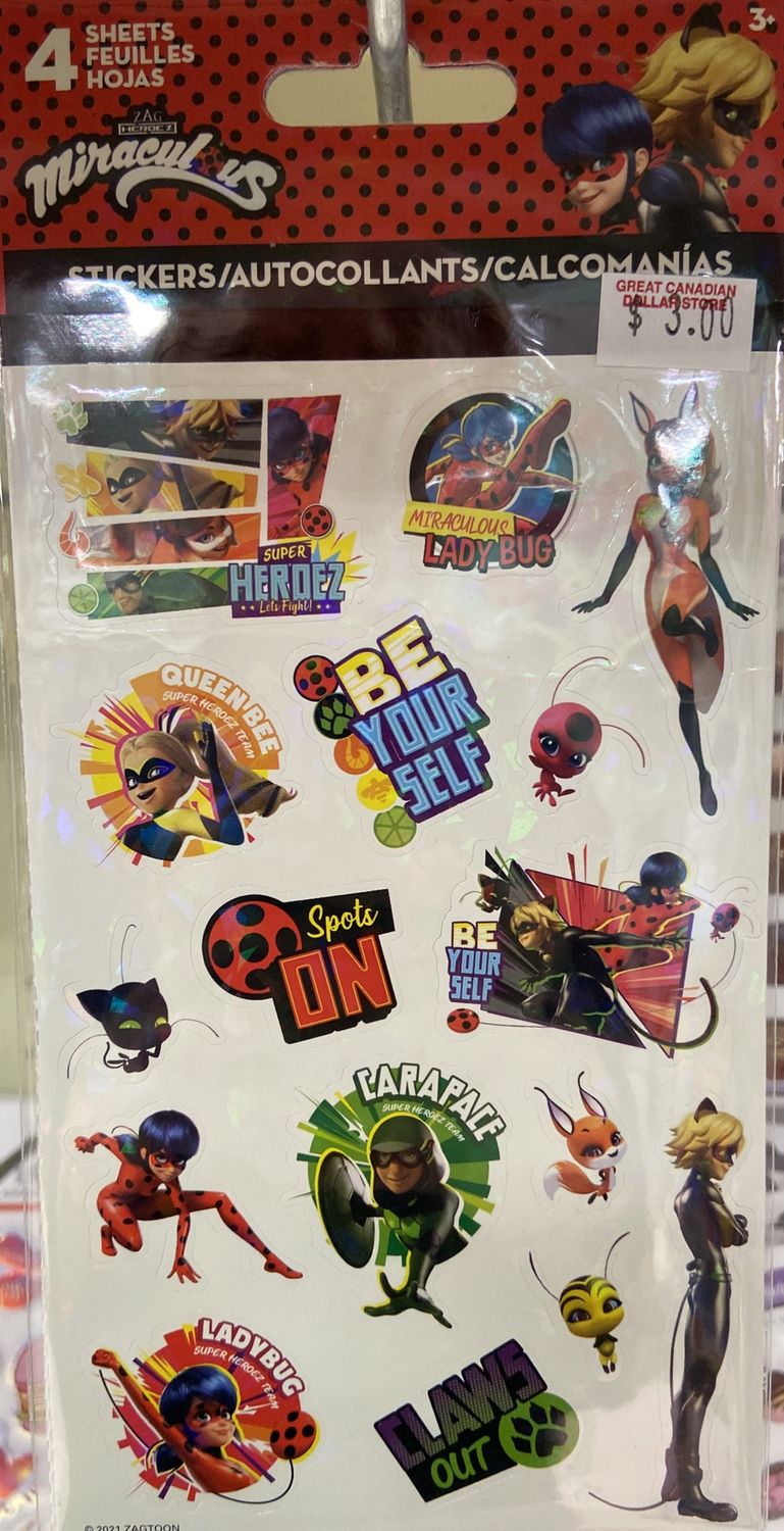 “Miraculous” Stickers