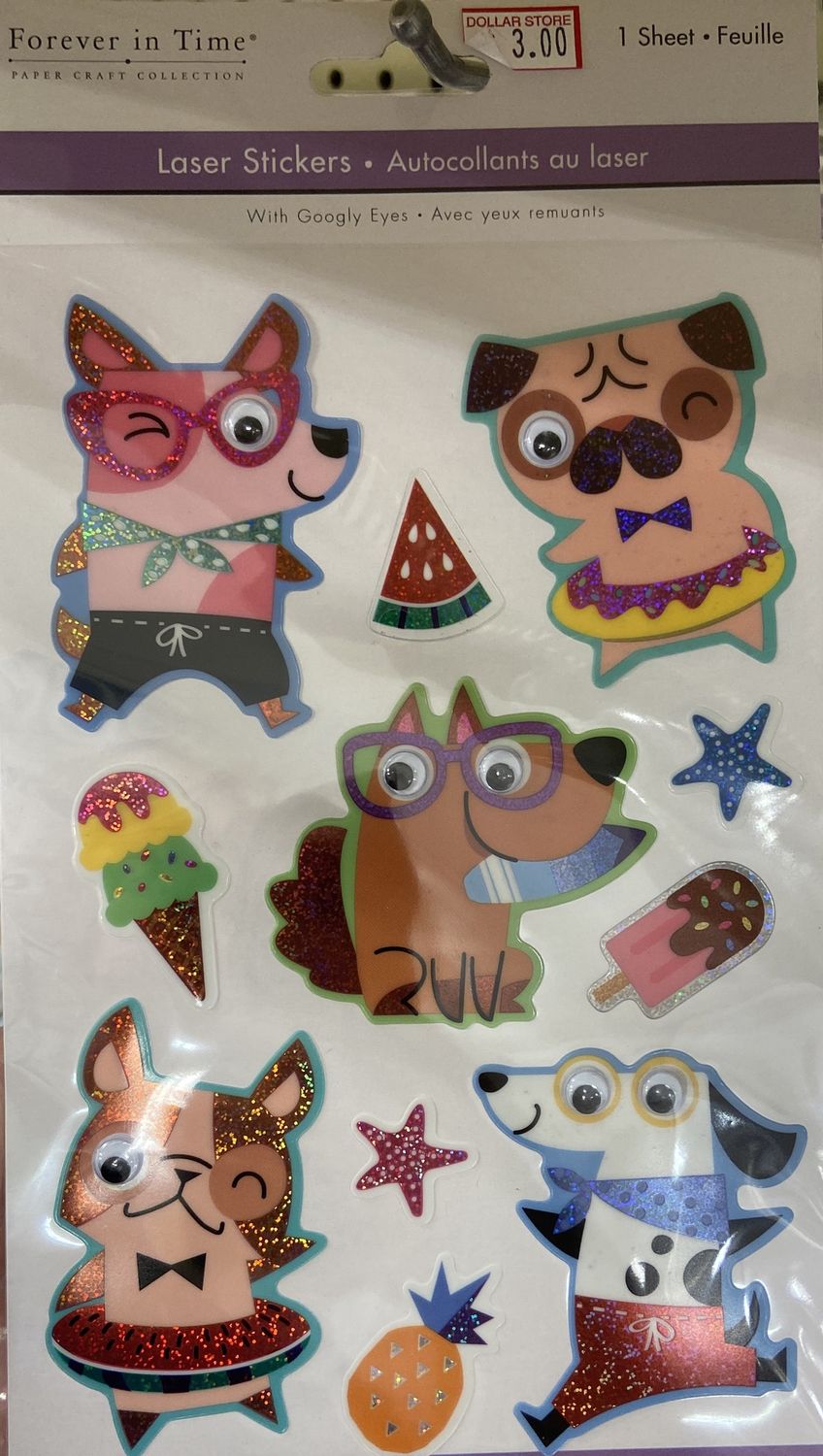 MultiCraft: Dog Laster Stickers