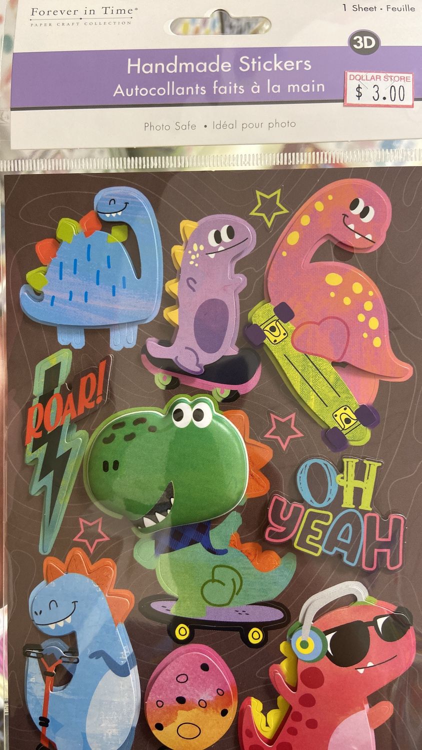 MultiCraft: Dino Handmade Stickers
