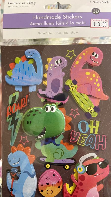 MultiCraft: Dino Handmade Stickers