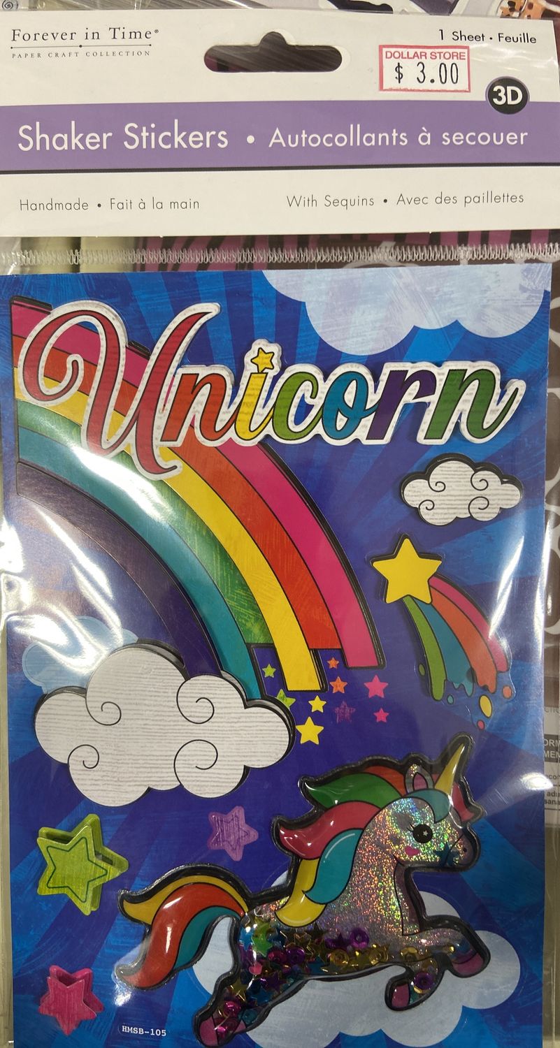 MultiCraft: Unicorn Shaker Sticker