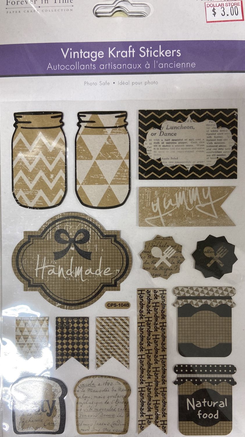 MultiCraft: Handmade Vintage Craft Stickers