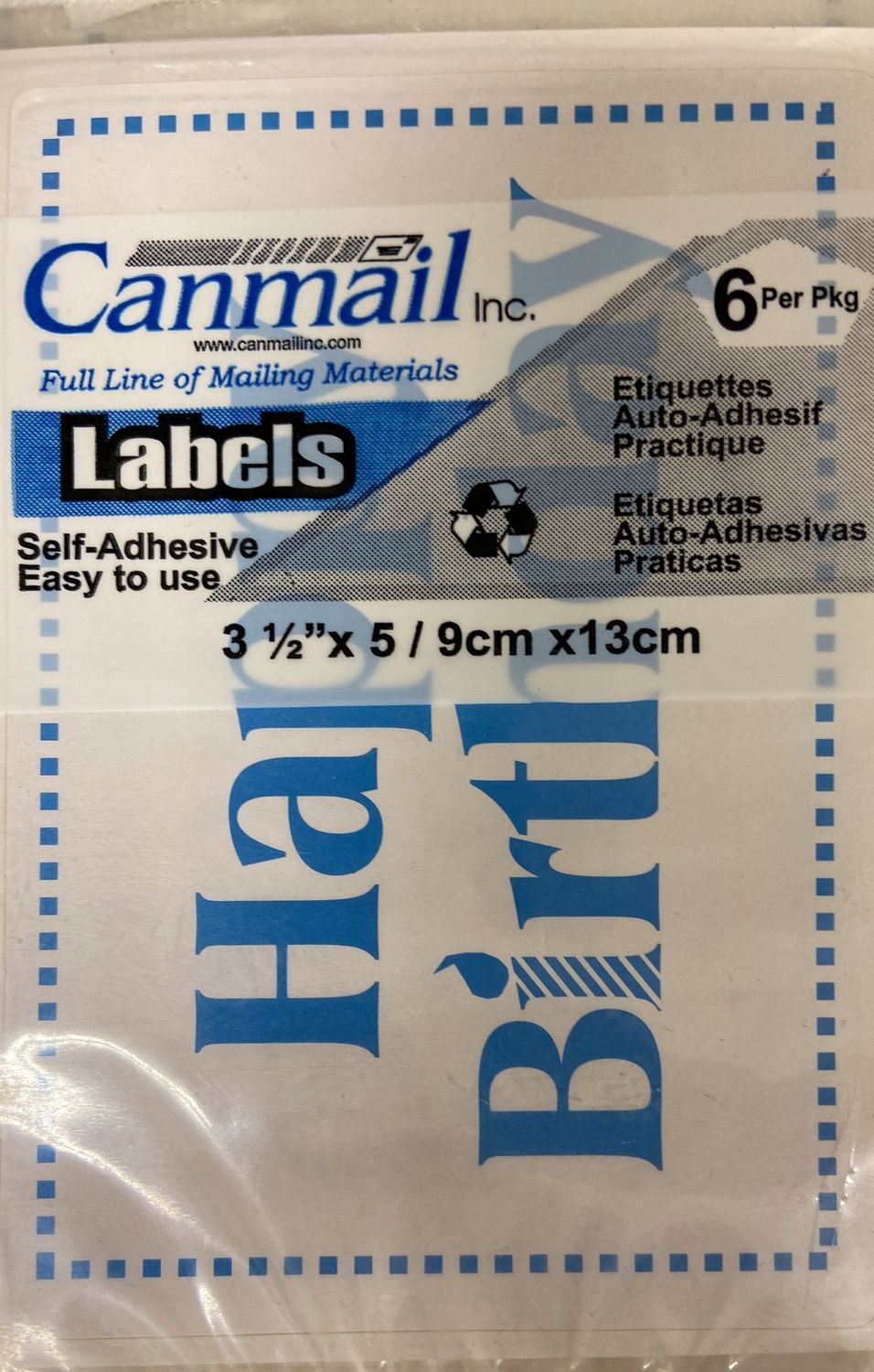 Happy Birthday Mailing Labels