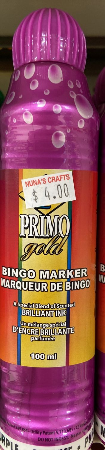 Primo Gold: Purple Bingo Marker