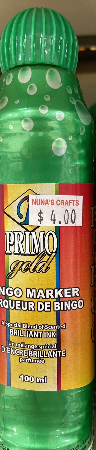 Primo Gold: Green Bingo Marker