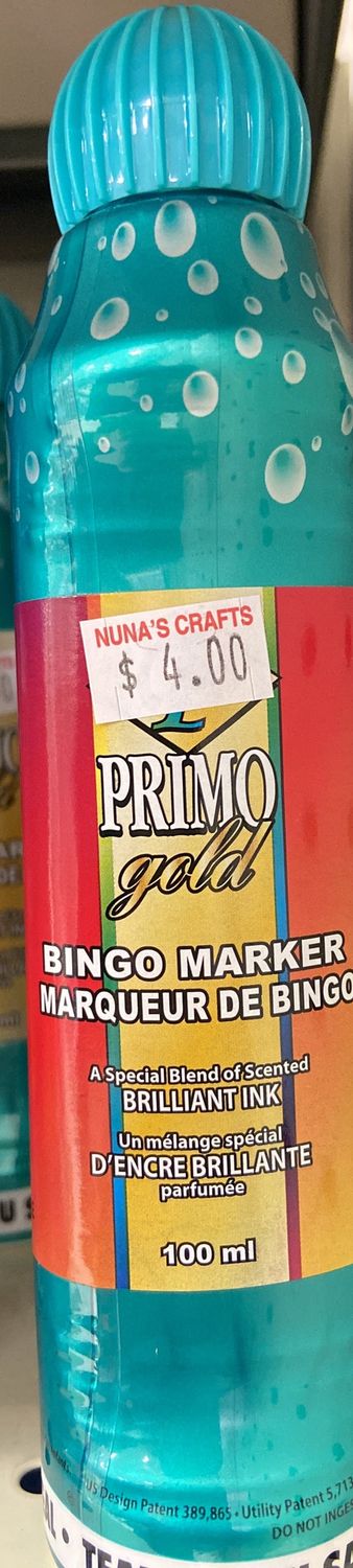 Primo Gold: Turquoise Bingo Marker
