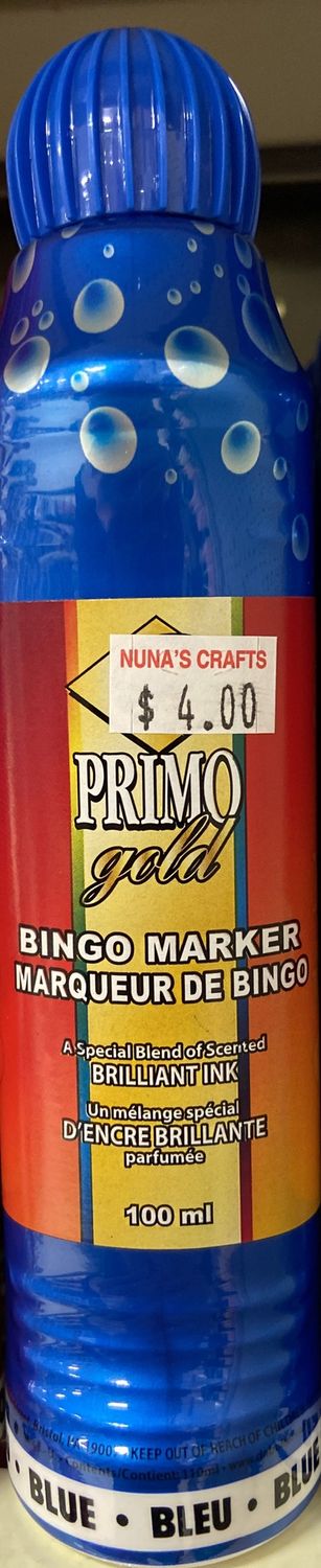 Primo Gold: Blue Bingo Marker