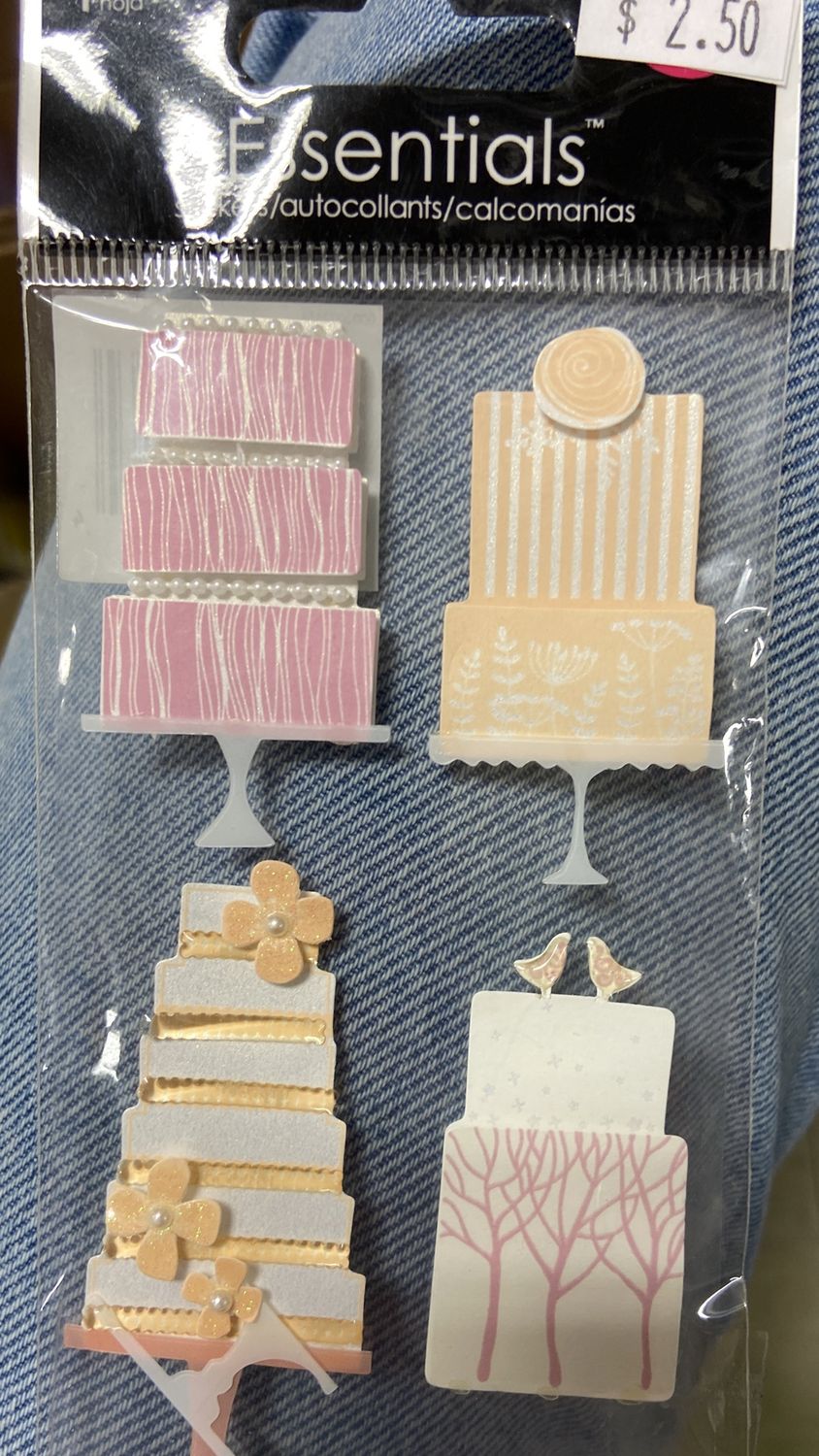 Essentials: Wedding Cake Stickers