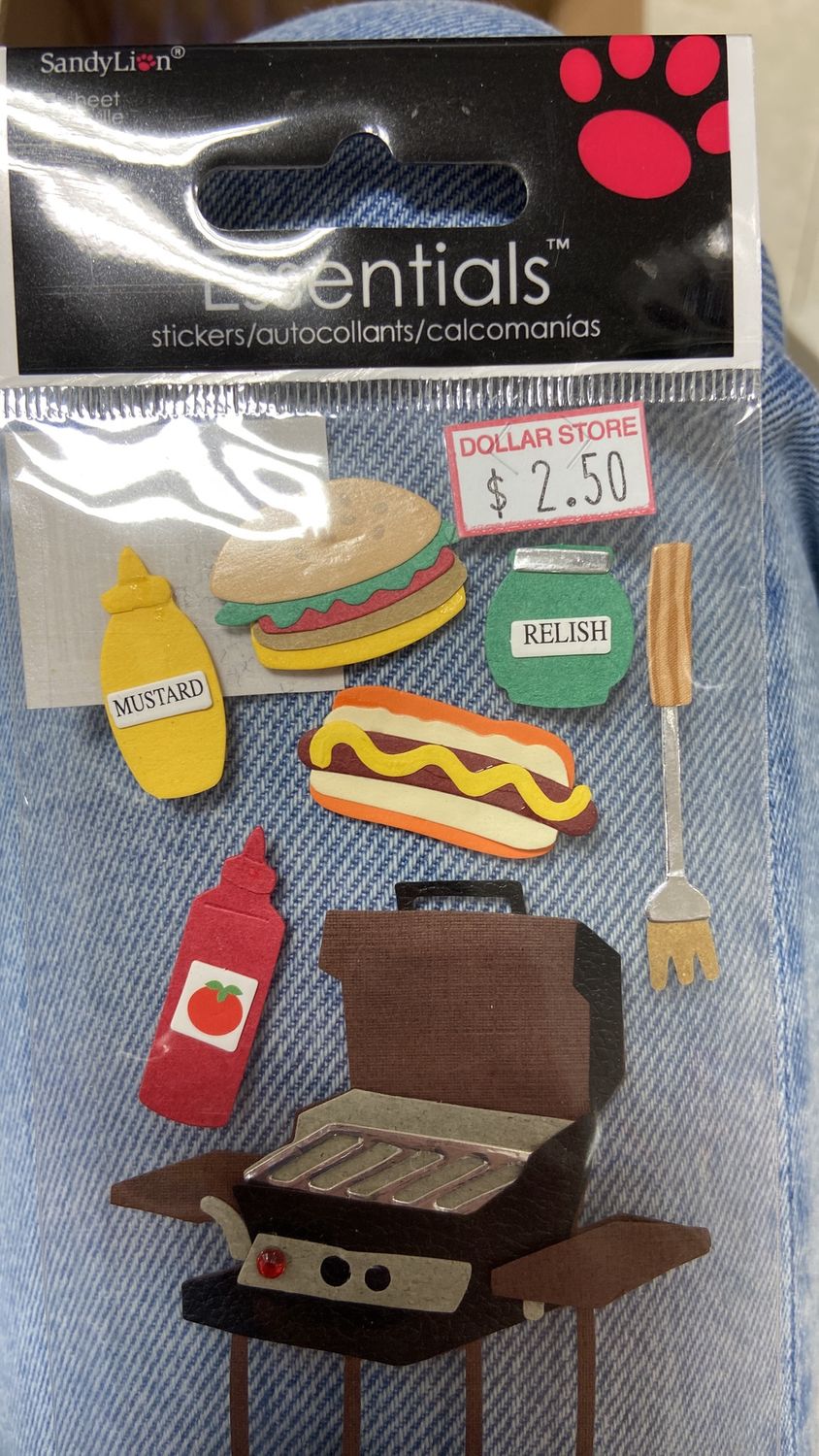 Essentials: BBQ Themed Stickers