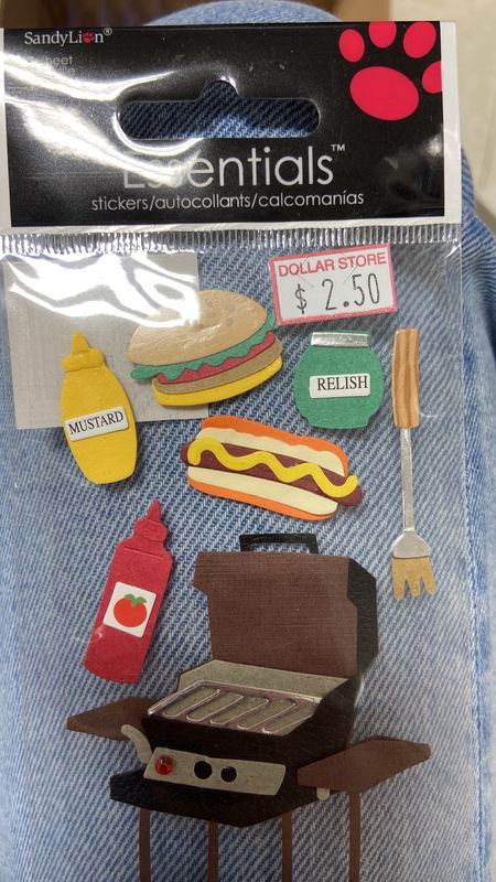 Essentials: BBQ Themed Stickers