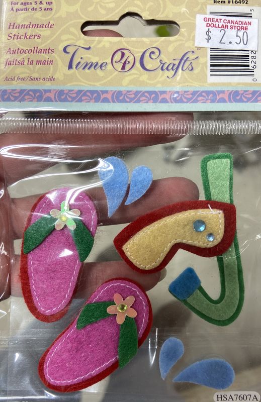 Time 4 Crafts: Swimming Themed Stickers