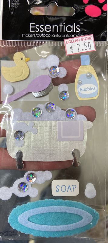 Essentials: Bath Themed Stickers