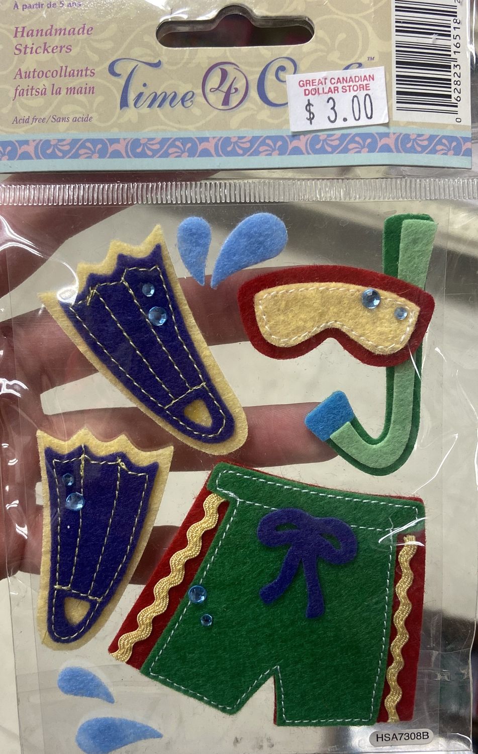 Time 4 Crafts: Scuba/Swimsuit  Themed Stickers