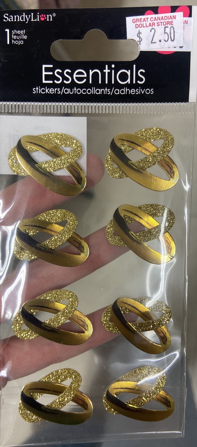 Essentials: Wedding Bands Themed Stickers
