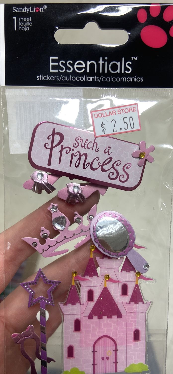 Essentials: Princess Themed Stickers