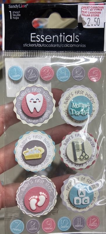 Essentials: Baby’s First Themed Stickers