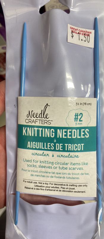 Needle Crafters: #2 Knitting Needles