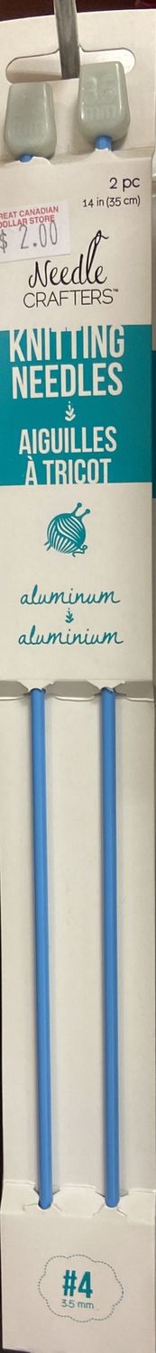 Needle Crafters: #4 Knitting Needles