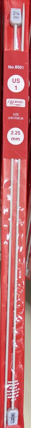Charmin: US 1 Aluminium Knitting Needles