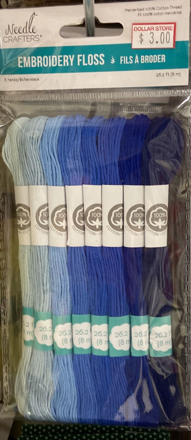 Needle Crafters: Blue Heaven Embroidery Floss