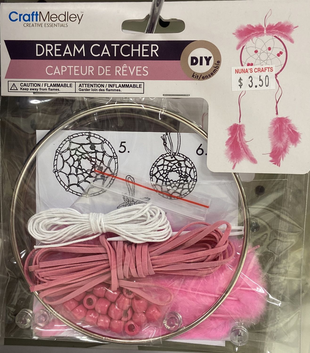 CraftMedley: Pink Dream Catcher