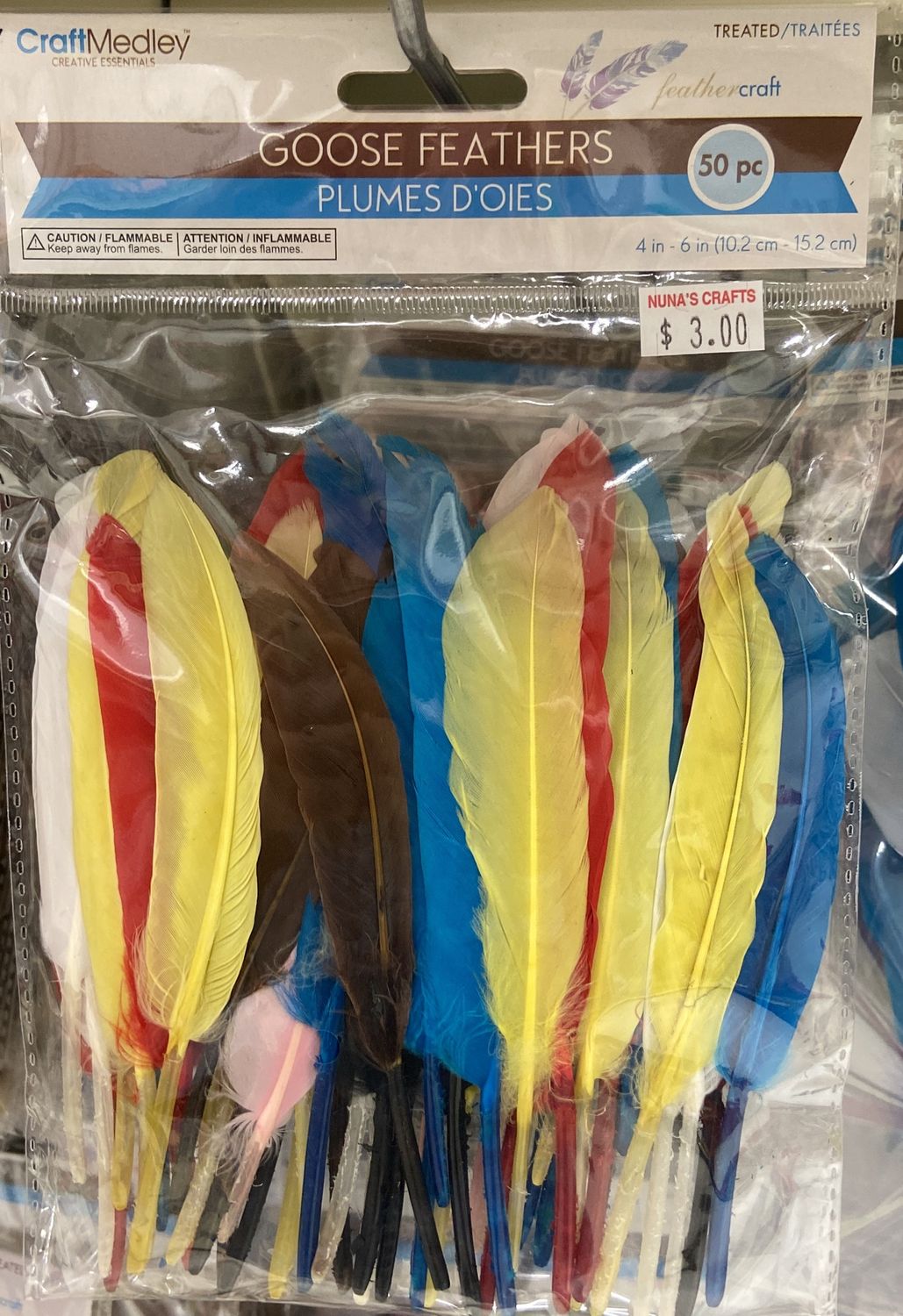 CraftMedley: Multi Mix Goose Feathers