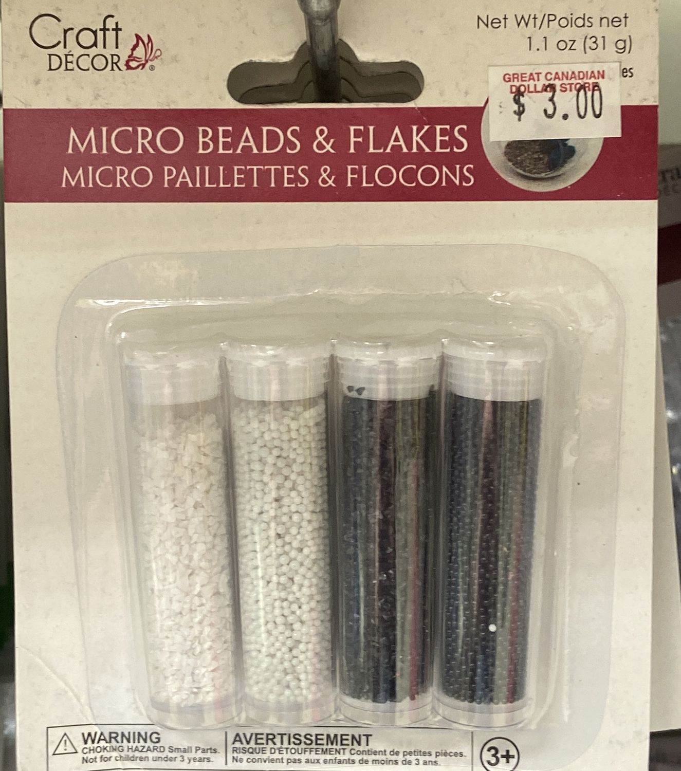 CraftDecor: Classic Micro Beads And Flakes