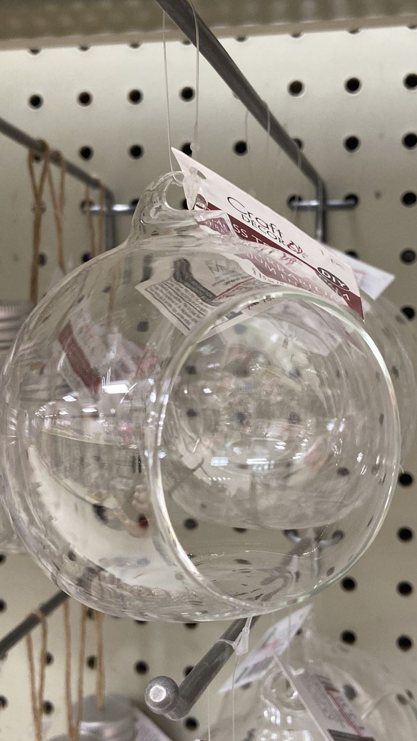 CraftDecor: 3.15&quot; Glass Terrarium