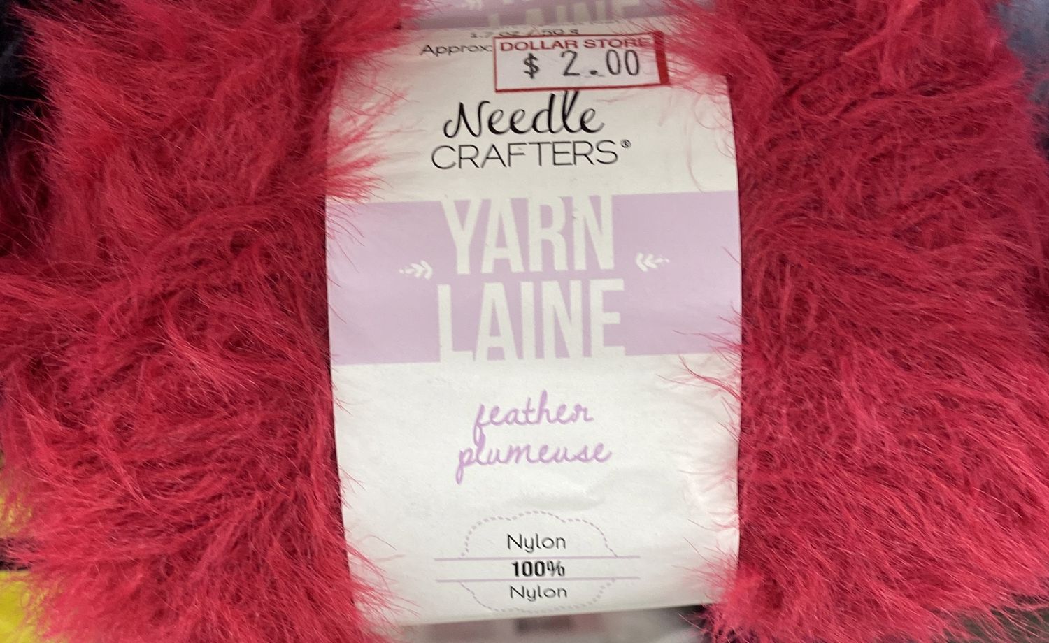 Needle Crafters: Red Feather Yarn