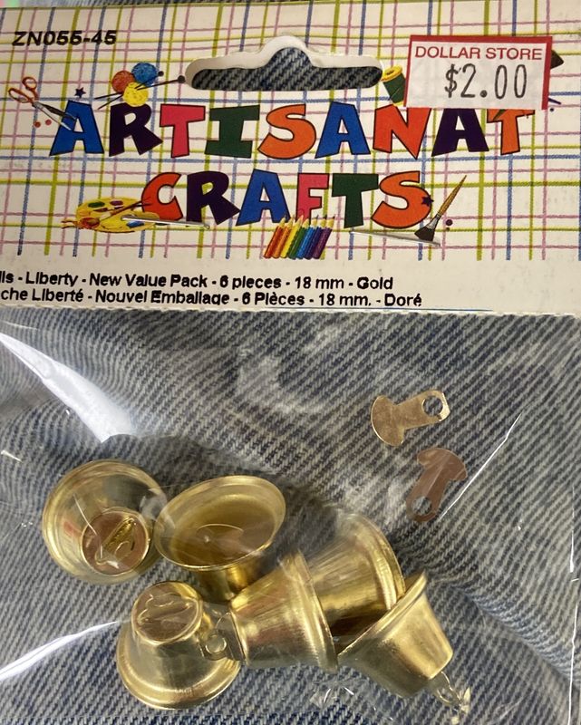 Ugarit: Gold 18mm Bells