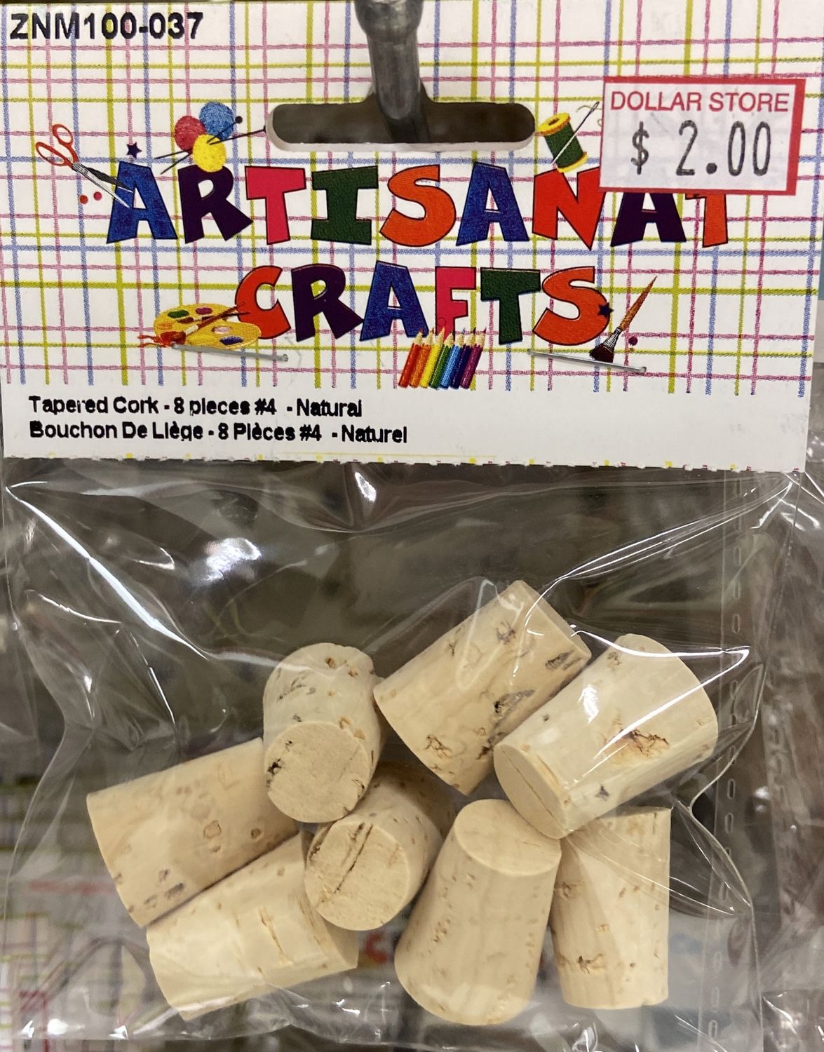 Ugarit: #4 Natural Tapered Cork