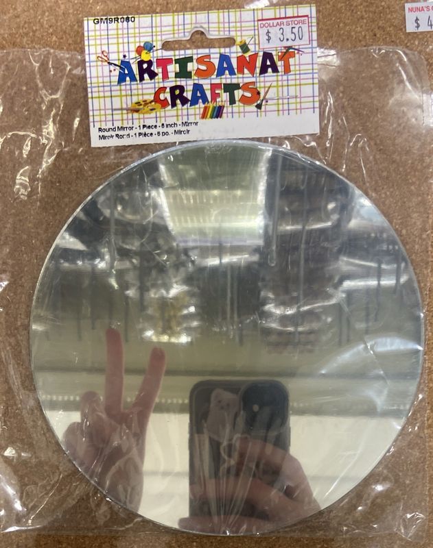 Ugarit: 6&quot; Round Mirror