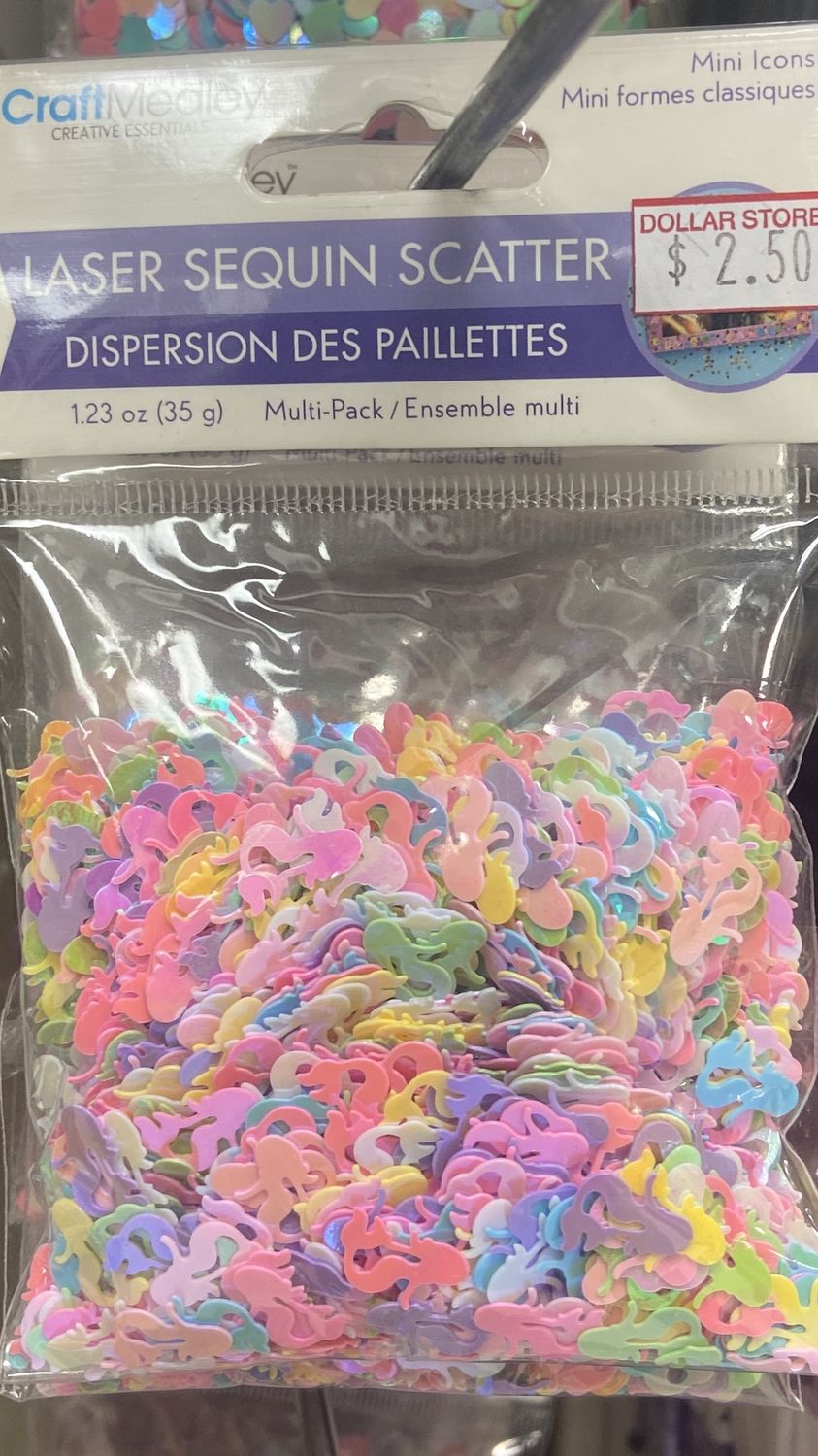 CraftMedley: Mermaid Laser Sequin Scatter
