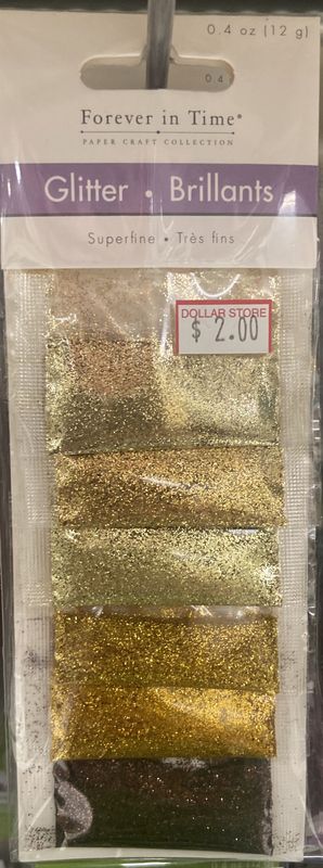 MultiCraft: Gilded Gold Glitter 0.4oz