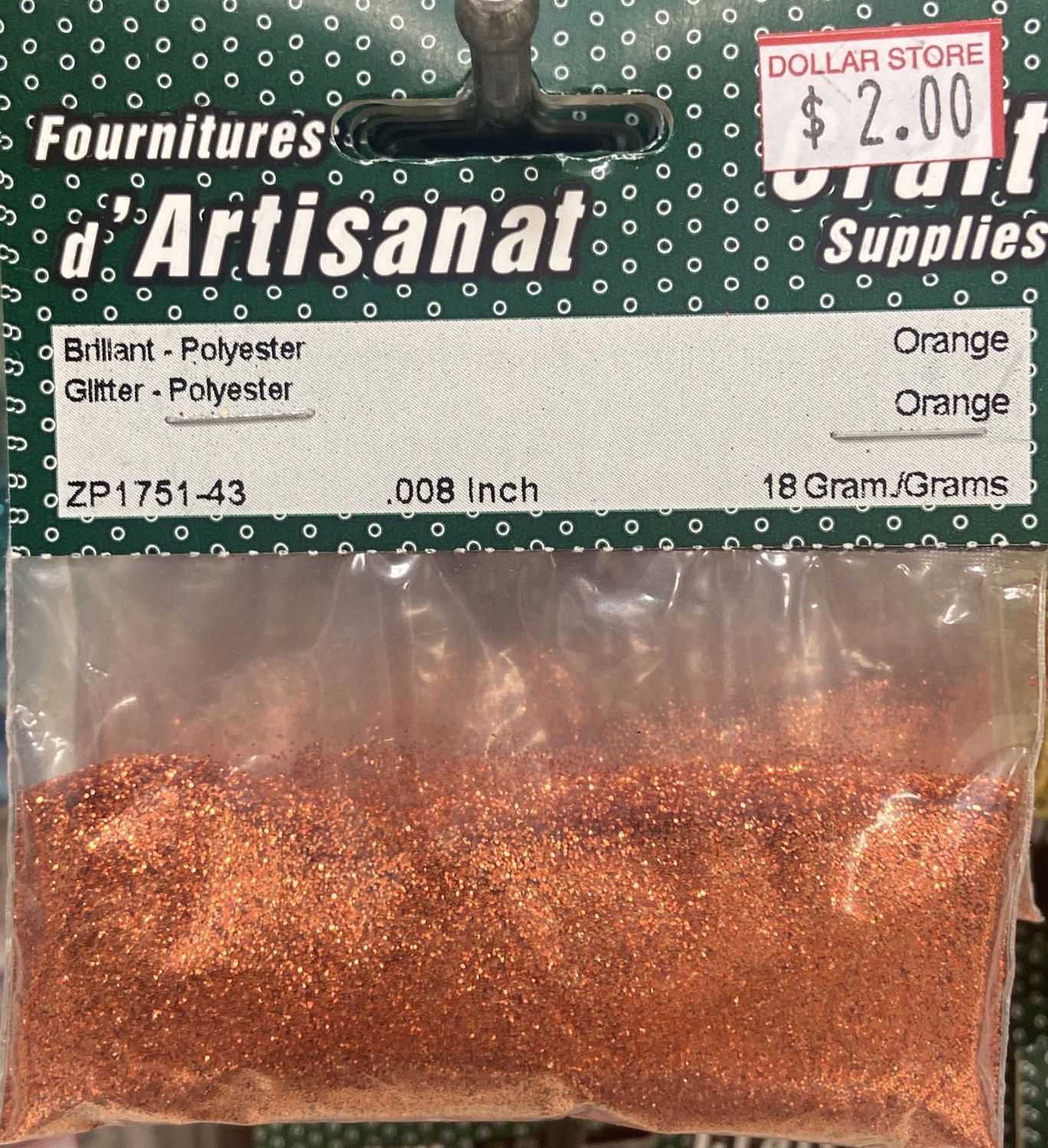 Ugarit: Orange Glitter 18g