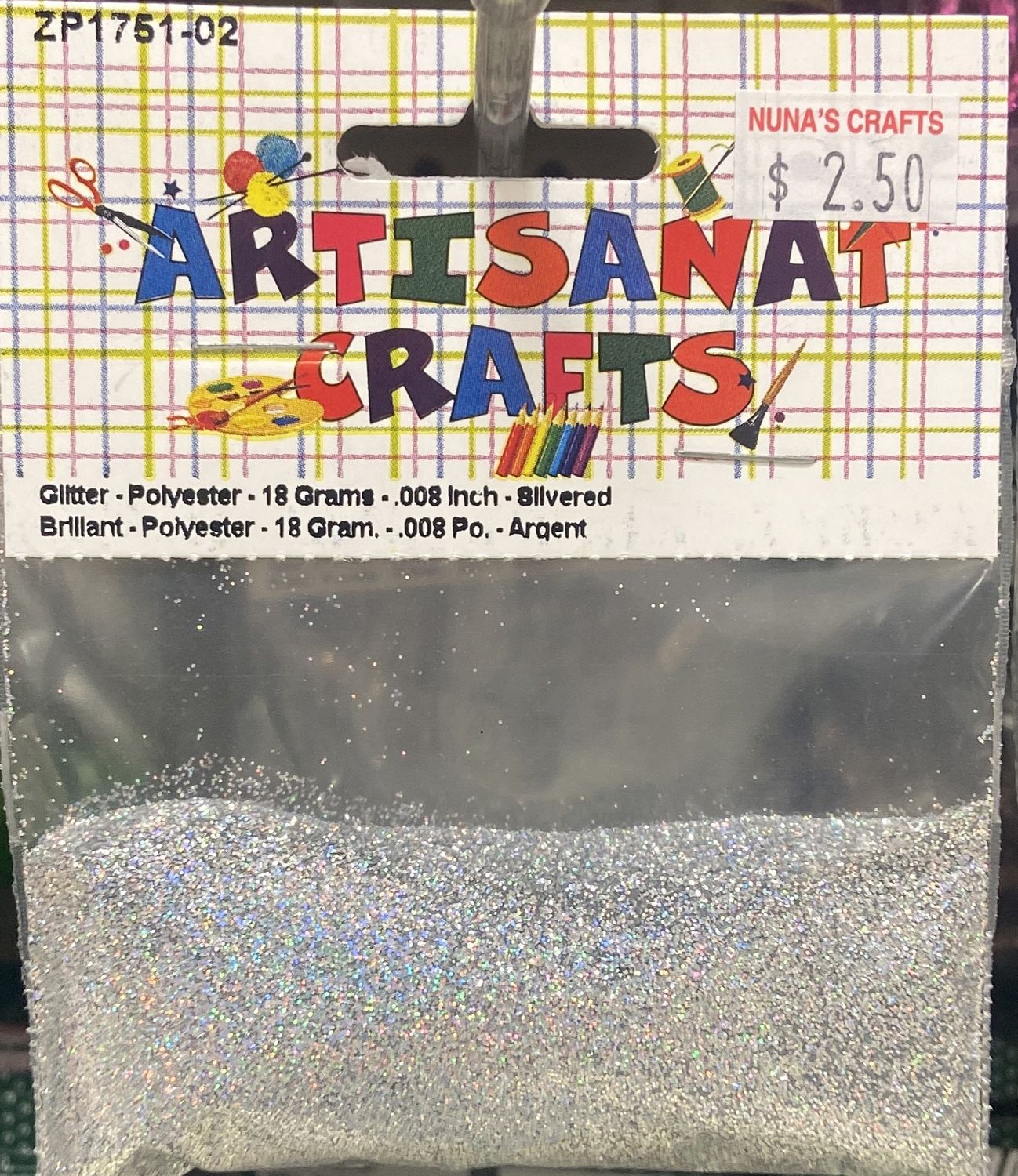 Ugarit: Silvered Glitter 18g