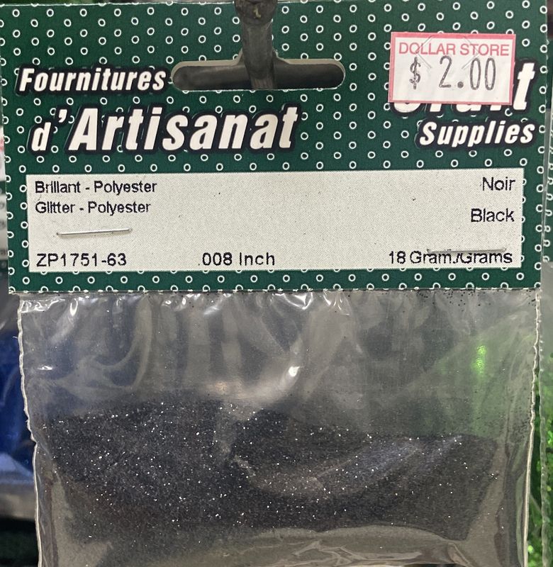 Ugarit: Black Glitter 18g