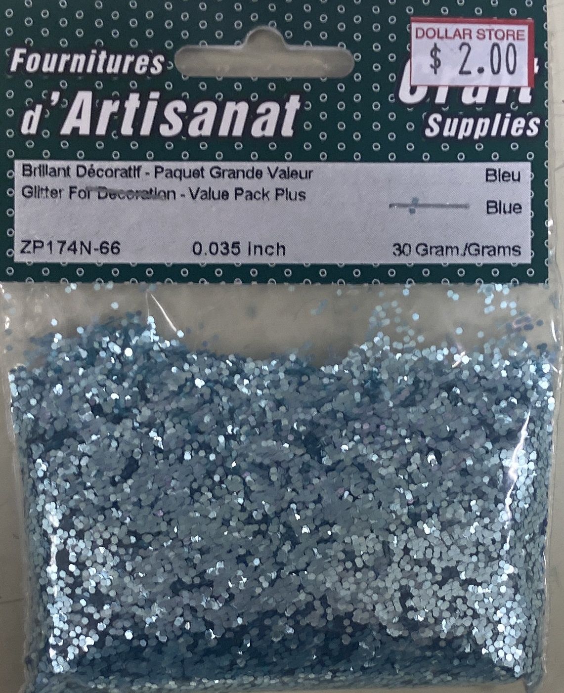 Ugarit: Blue Glitter For Decoration 30g