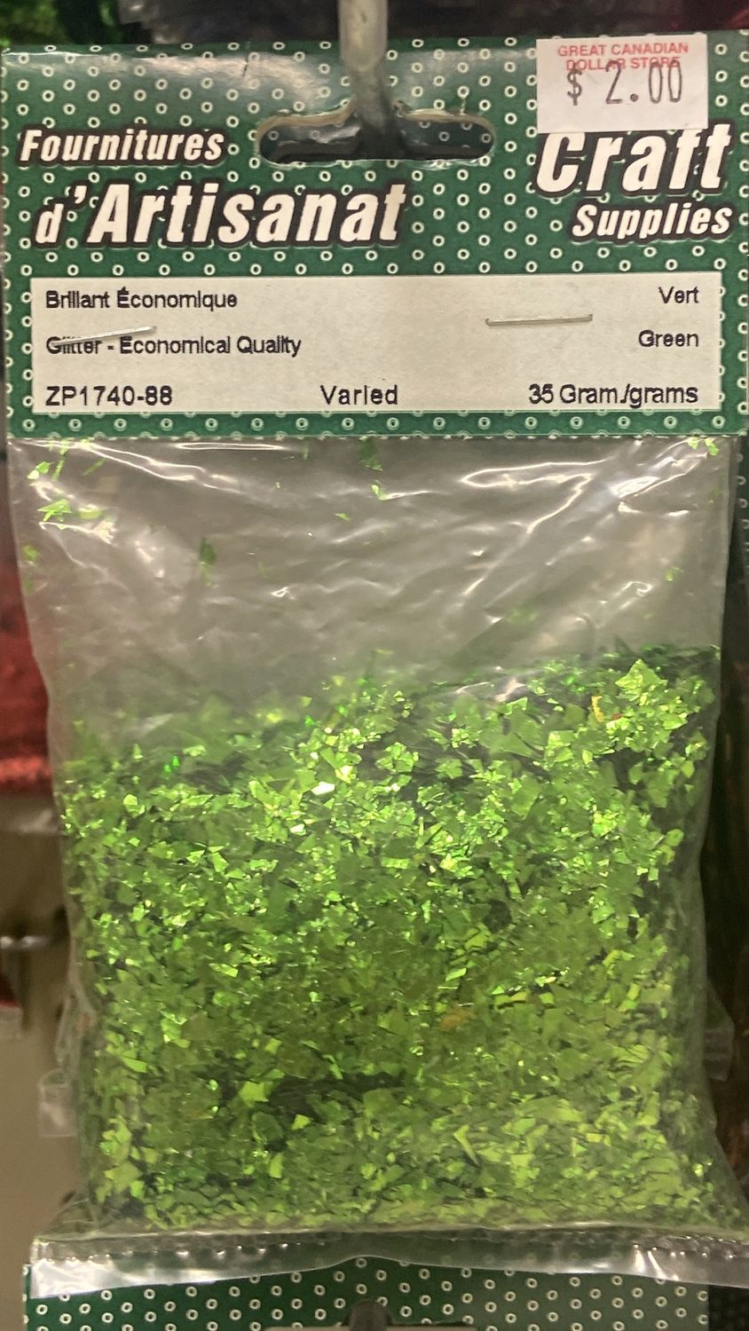Ugarit: Green Variety Size Glitter 35g