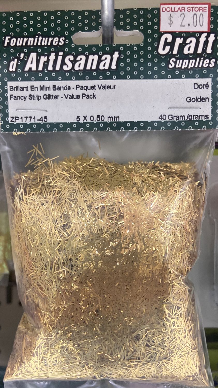 Ugarit: Golden Fancy Strip Glitter 40g