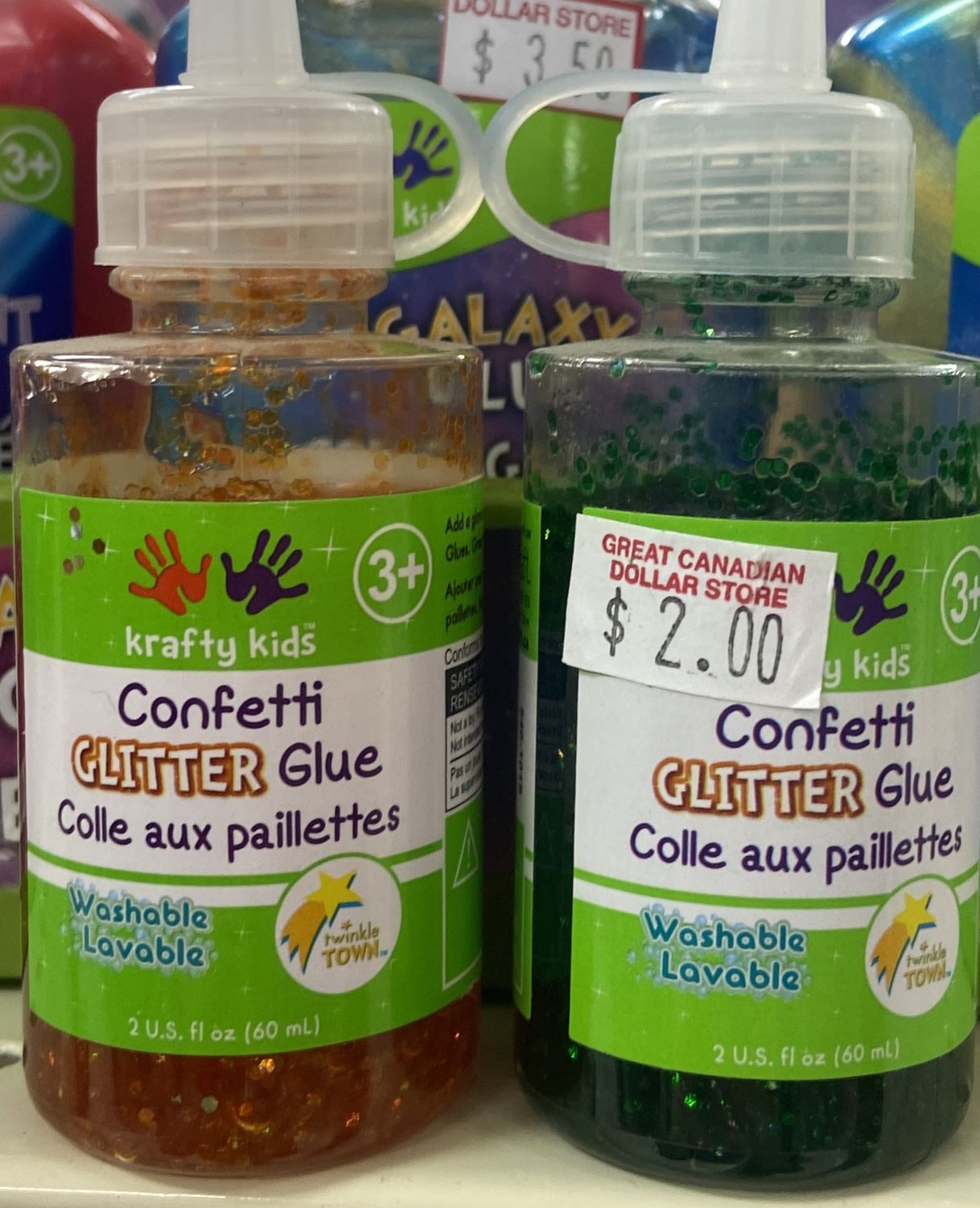 Krafty Kids: “Metallics” Confetti Glitter Glue