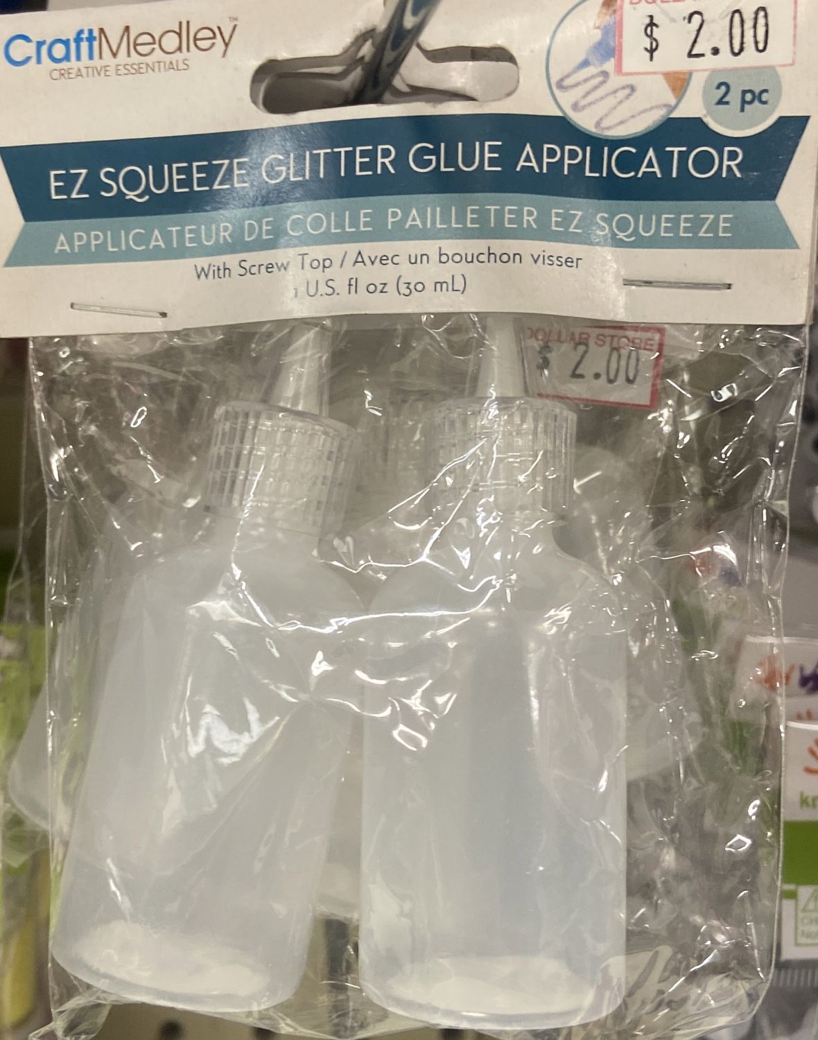 MultiCraft: EZ Squeeze Glitter Glue Applicators
