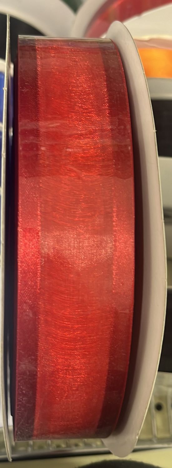 So-Facile Mesh Ribbon (Red 1 1/2&quot; 100yds)