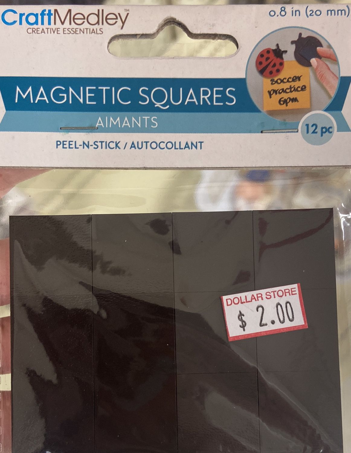 CraftMedley: 0.8&quot; Magnetic Squares
